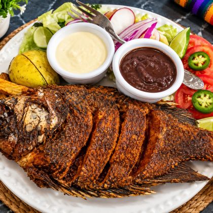 Mojarra frita